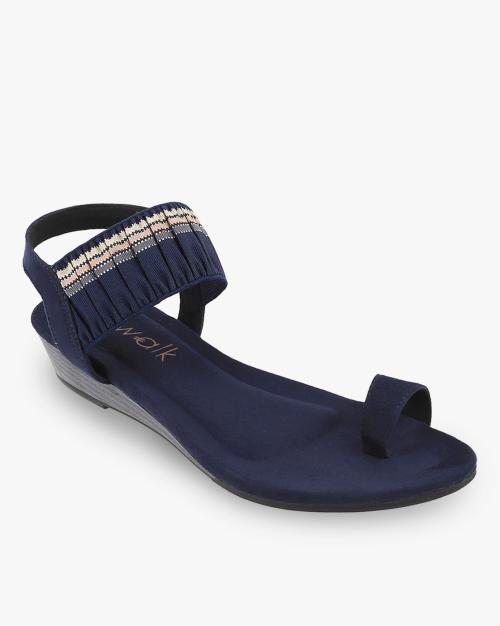 Women Toe-Ring Sandals with Slingback