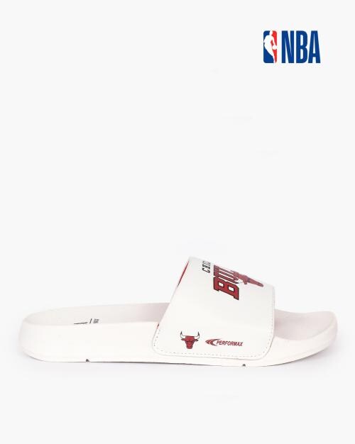 Men NBA Chicago Bulls Basketball Slides