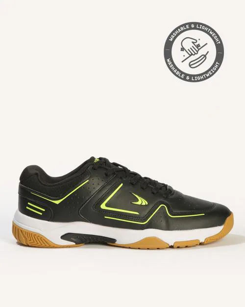 Men Lace-Up Badminton Shoes