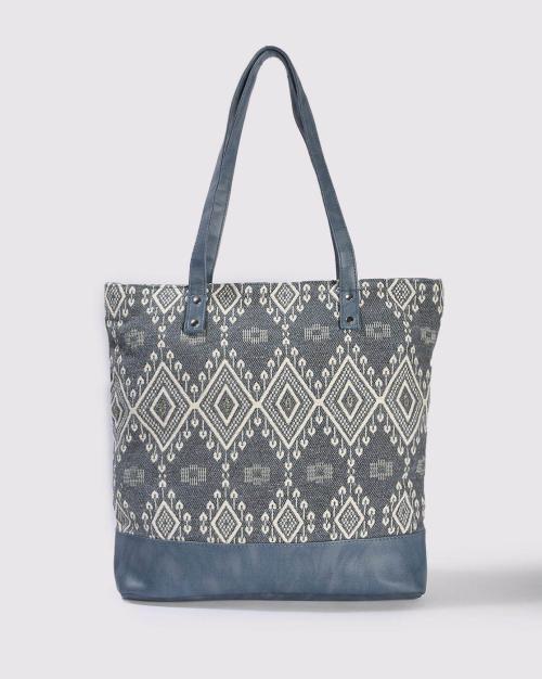 Women Geometric Pattern Tote Bag