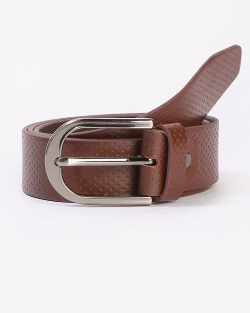 Belt with Tang Buckle Closure