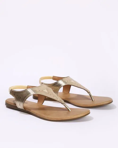 Women T-Strap Slingback Sandals