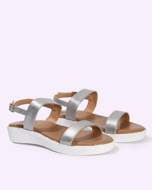 Women Dual-Strap Wedges