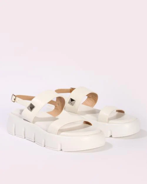 Women Slingback Platform-Heeled Sandals