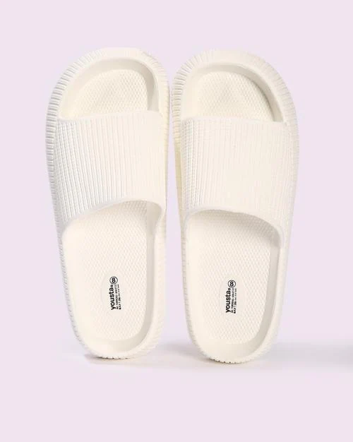 Men Textured Slides