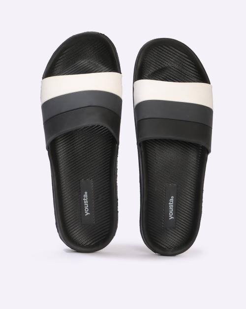 Men Colourblock Slides