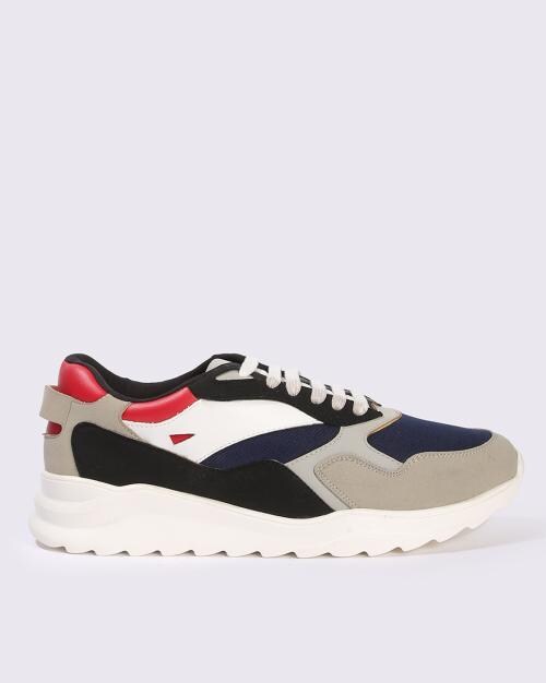 Men Low-Top Lace-Up Shoes