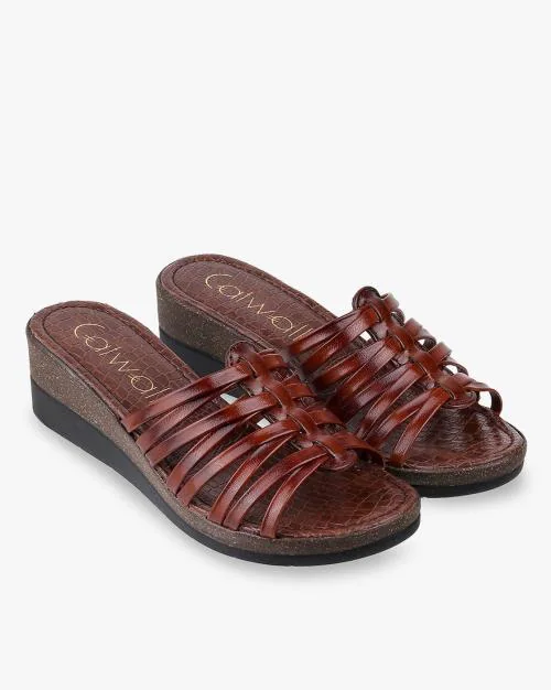 Women Multi-Strap Wedges