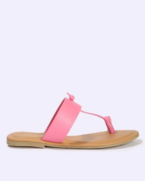 Women Toe-Ring Flat Sandals