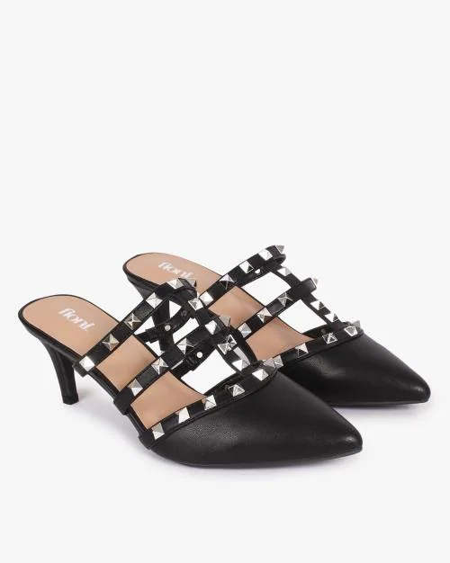 Metal Embellished Stilletoes