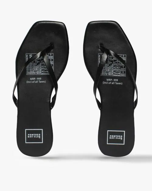 Shoreline Thong-Strap Sandals