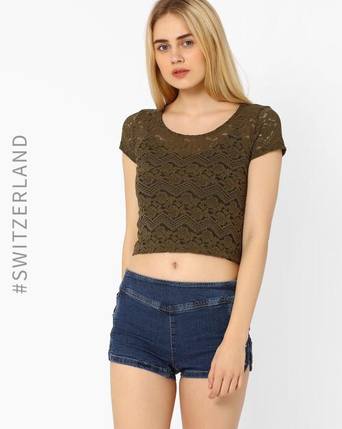 Lace Crop Top