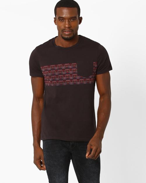 T-shirt with Patch Pocket