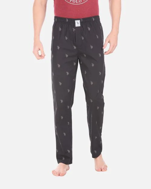 Printed Lounge Pants with Drawstring