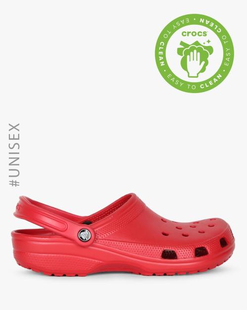 Clogs with Ankle-Strap & Cut-Outs