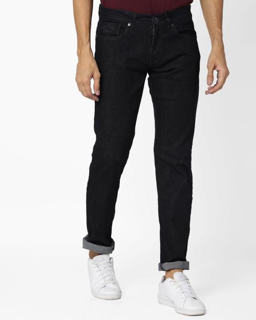 Light Stone-Washed Jeans