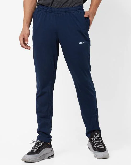 2GO Mid-Rise Track Pants with Insert Pockets