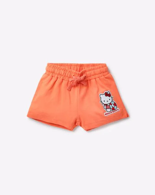 Hello Kitty Shorts with Drawstring Waist