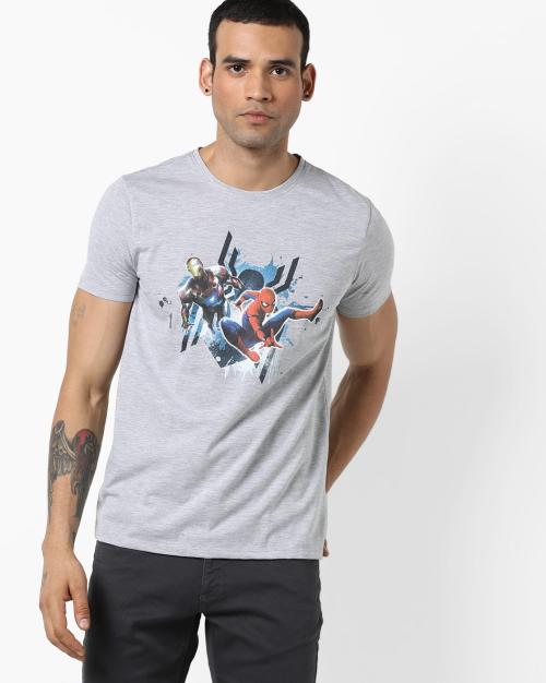 Avengers Infinity War Print Crew-Neck T-shirt