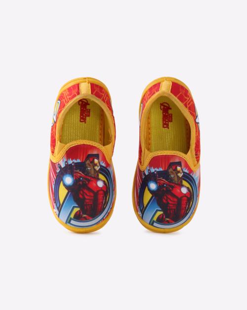 Iron Man Print Slip-On Shoes