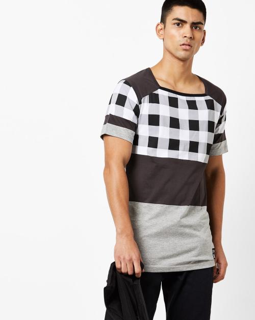 Slim Fit Cut & Sew Crew-Neck T-Shirt