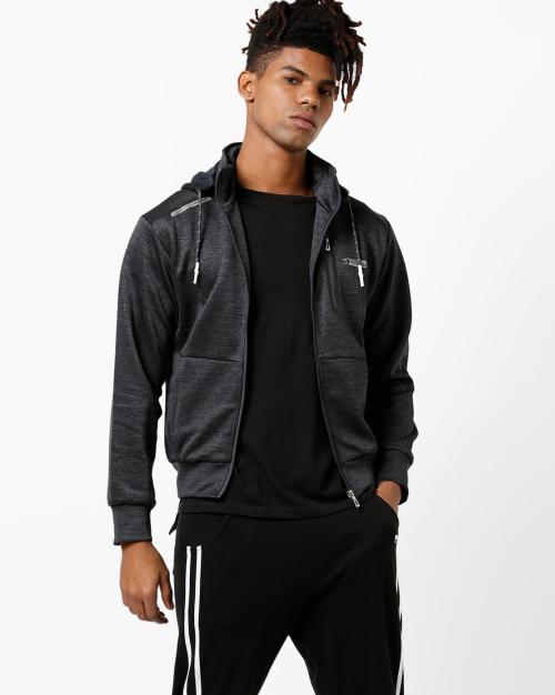 Hooded Jacket with Insert Pockets