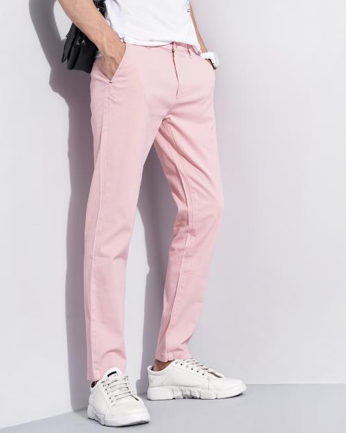 Flat-Front Slim Fit Chinos