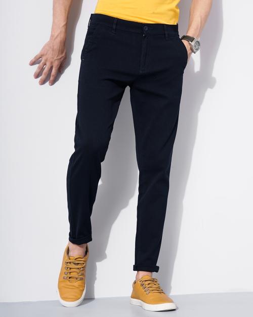 Flat-Front Slim Fit Chinos