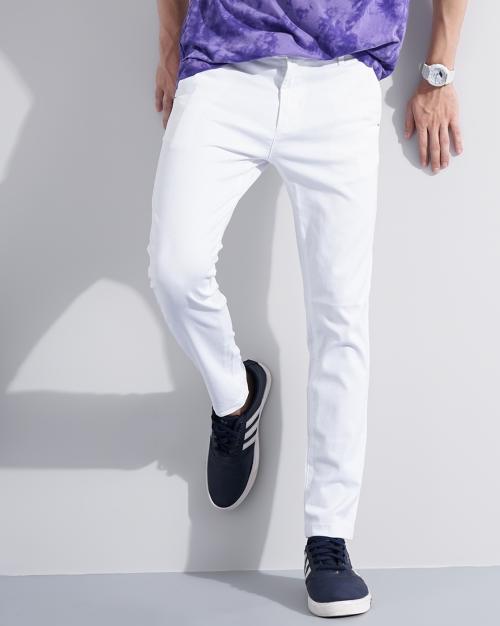 Flat-Front Slim Fit Chinos