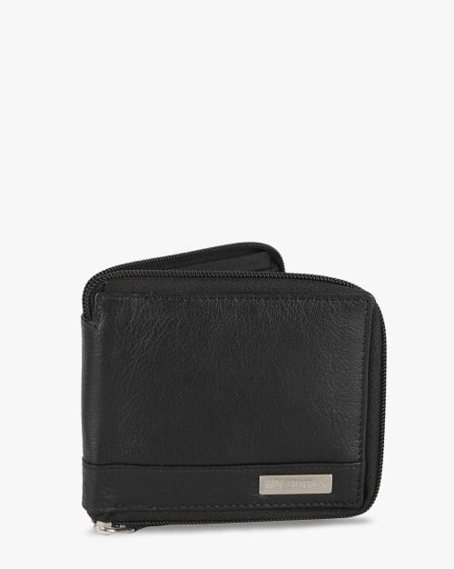 Leather Zip-Around Wallet