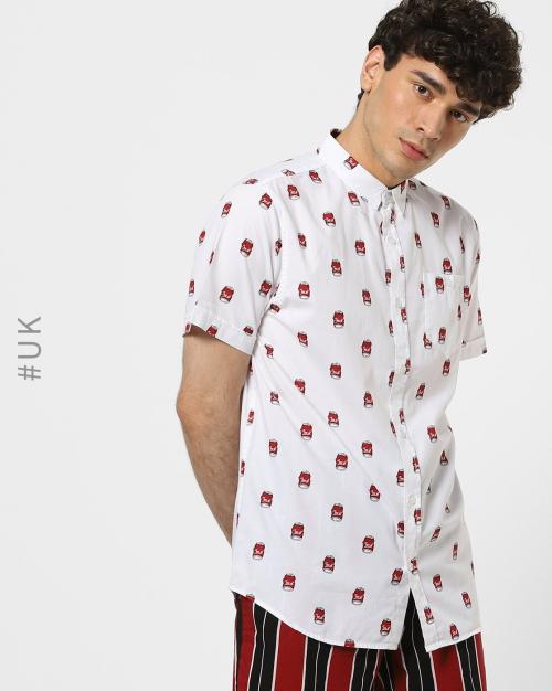 Printed Slim Fit Shirt
