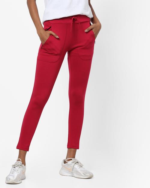 Mid-Rise Pants with Pockets