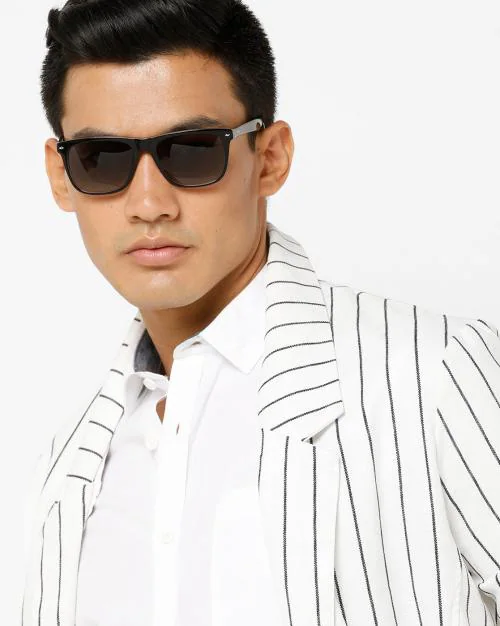 UV-Protected Full-Rim Wayfarers