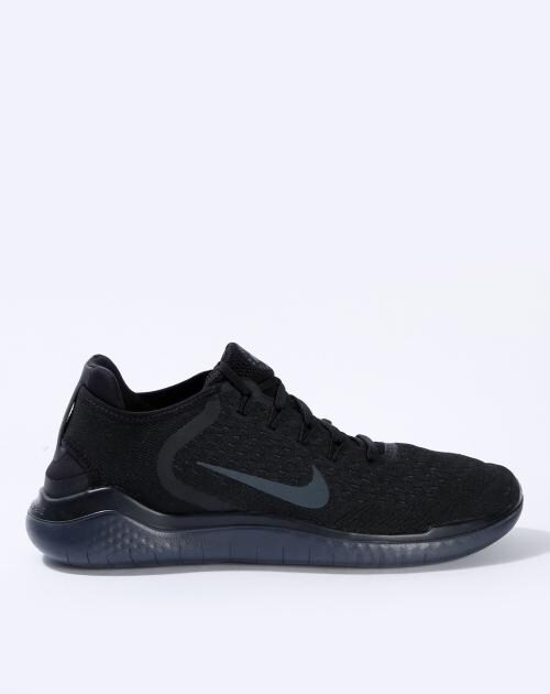 Nike Free RN Textured Low-Top Lace-Up Sports Shoes