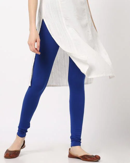 Ankle-Length Leggings with Elasticated Waist