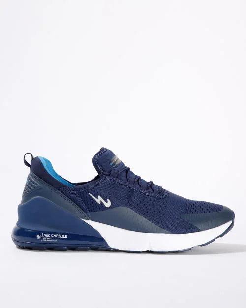 Dragon Textured Lace-Up Running Shoes