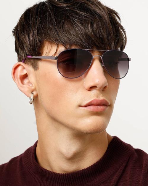 JB-738-C2 UV-Protected Aviator Sunglasses