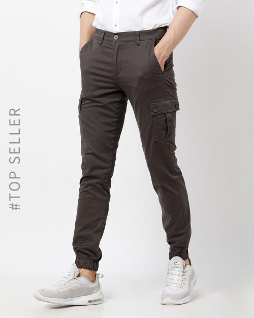 Buy Slim Fit Cargo Joggers Online at Best Prices in India JioMart.
