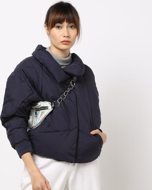 Quilted Jacket with Insert Pocket