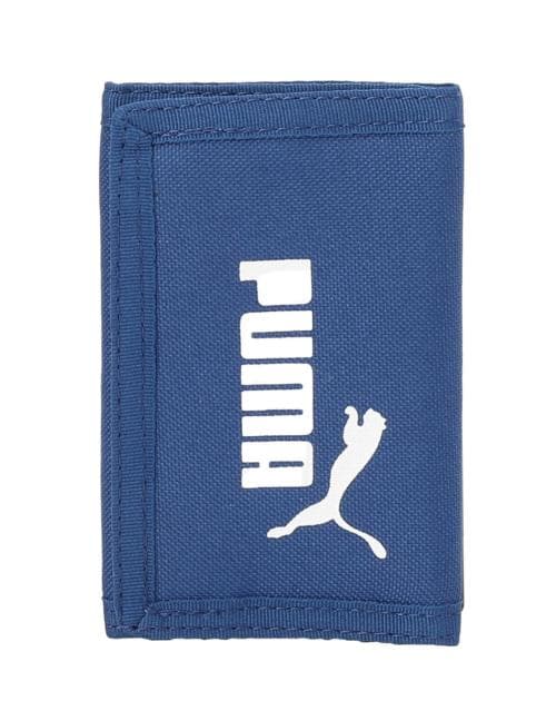 Textured Tri-Fold Wallet with Velcro Closure