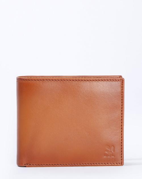 Genuine Leather Bi-Fold Wallet
