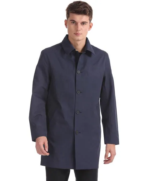 Raincoat with Detachable Hood