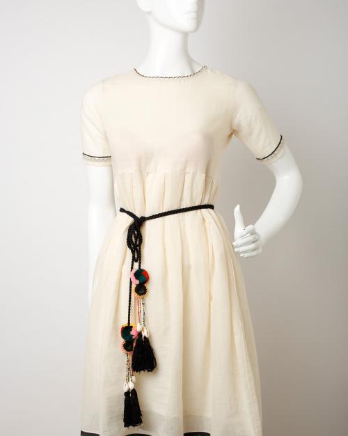 Braided Belt with Tassels