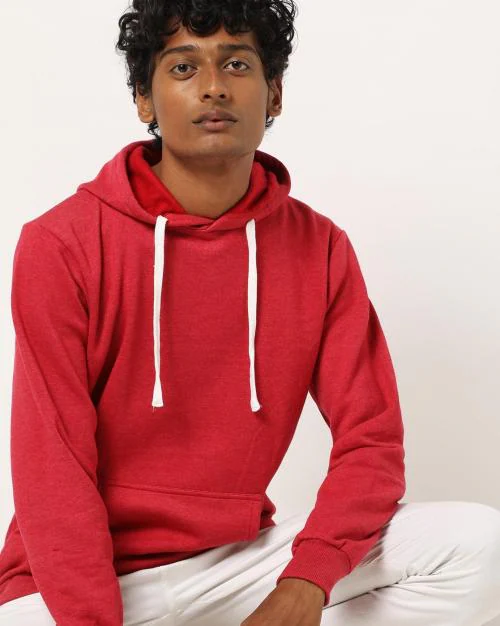 Hooded Sweatshirt with Kangaroo Pockets