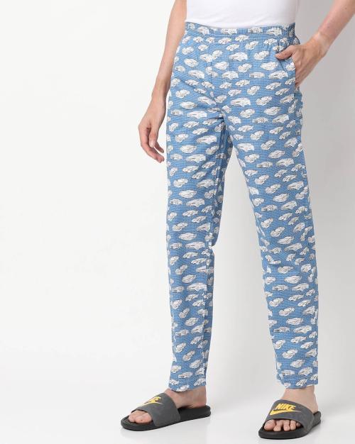 Printed Pyjamas with Elasticated Waistband