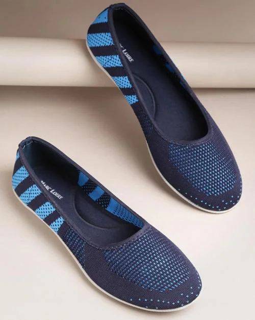 Colourblock Slip-On Flat Shoes