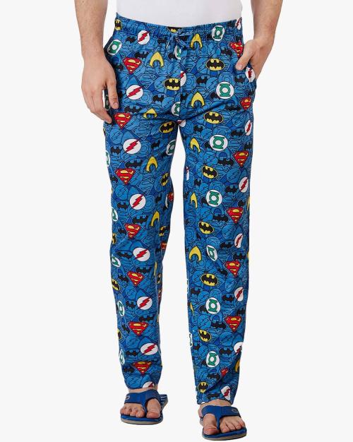 Printed Pyjamas with Drawcord Waist