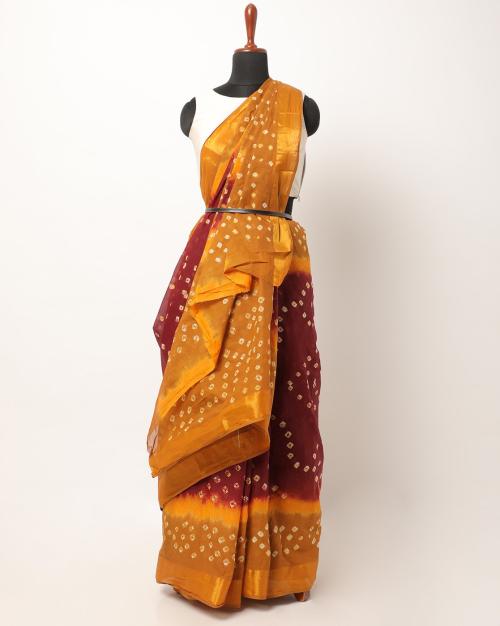 Bandhani Print Saree