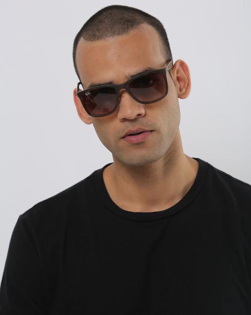 0RB43138941358 UV-Protected Full-Rim Wayfarer Sunglasses