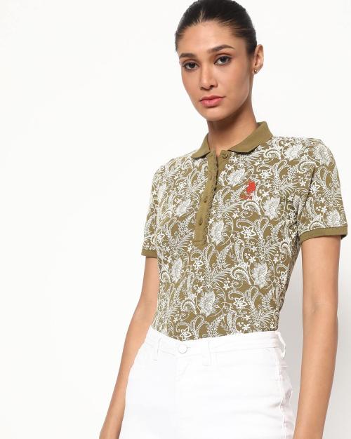 Printed Polo T-shirt